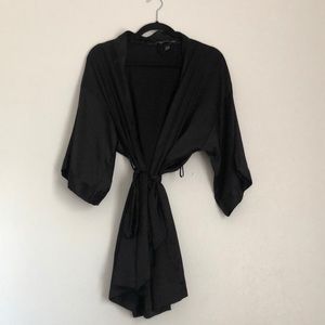 Victoria Secret Black Robe